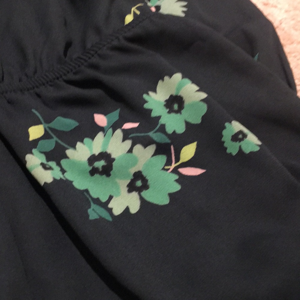 {Honey Punch} green floral romper - Picture 6 of 6
